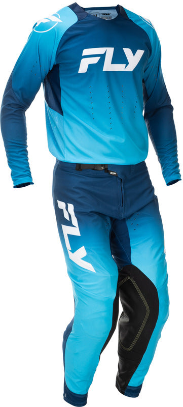 Fly Racing Evolution Dst Jersey Blau Weiss