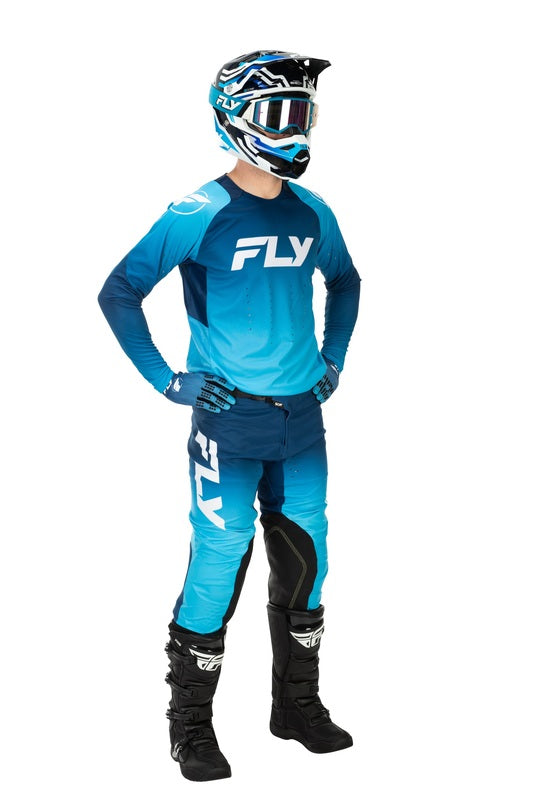 Fly Racing Evolution Dst Hose Blau Weiss