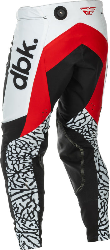 Fly Racing Evolution Dst Dbk Special Edition Hose Schwarz Silber