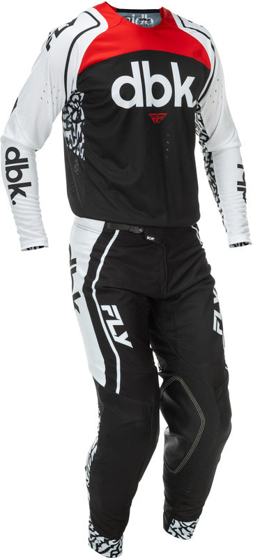 Fly Racing Evolution Dst Dbk Special Edition Hose Schwarz Silber