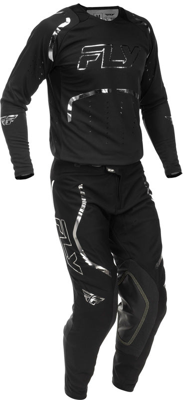 Fly Racing Evolution Dst Spark Special Edition Jersey Schwarz Silber