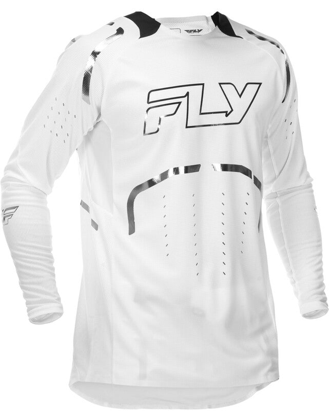 Fly Racing Evolution Dst Flash L E Jersey Weiss Silber