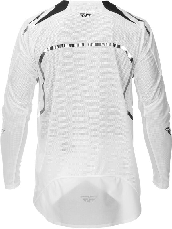 Fly Racing Evolution Dst Flash L E Jersey Weiss Silber