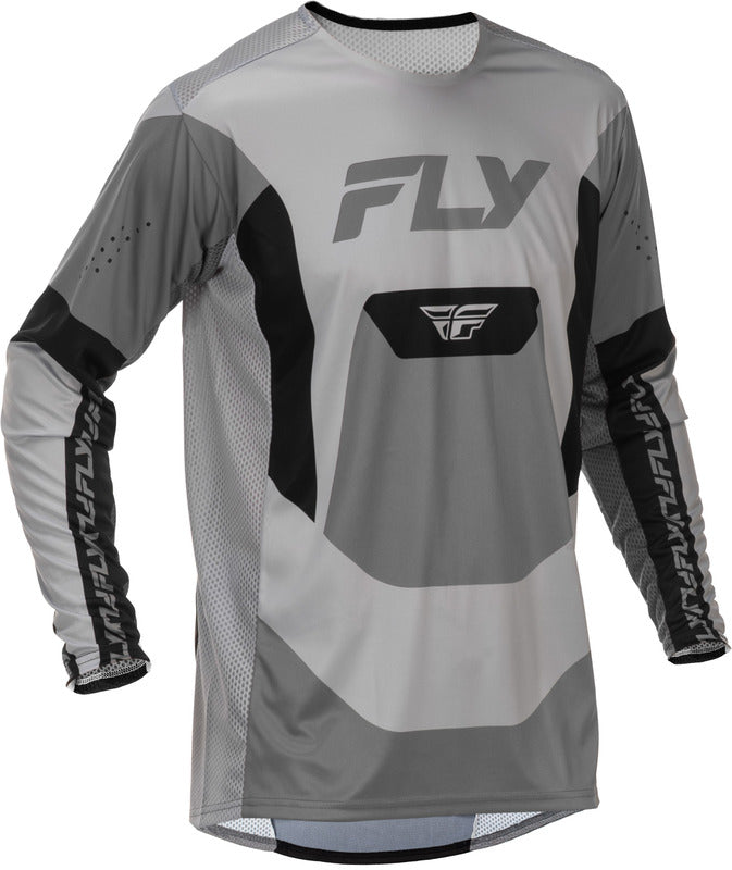Fly Racing Lite Jersey Grau Schwarz