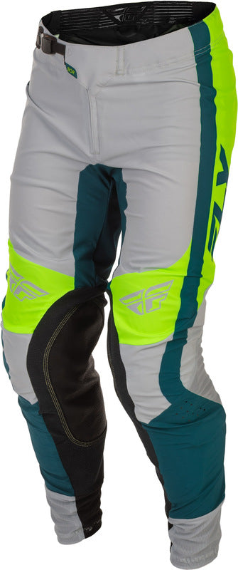 Fly Racing Lite Hose Grau Lime Teal