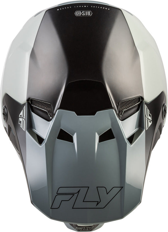 Fly Racing Formula Cc Glide Helm Grauschwarz