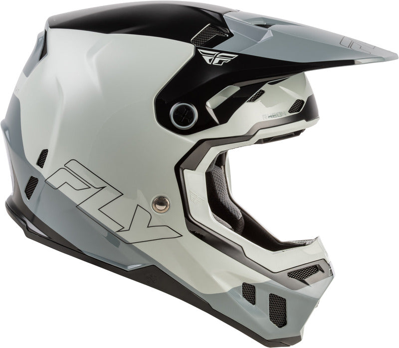 Fly Racing Formula Cc Glide Helm Grauschwarz