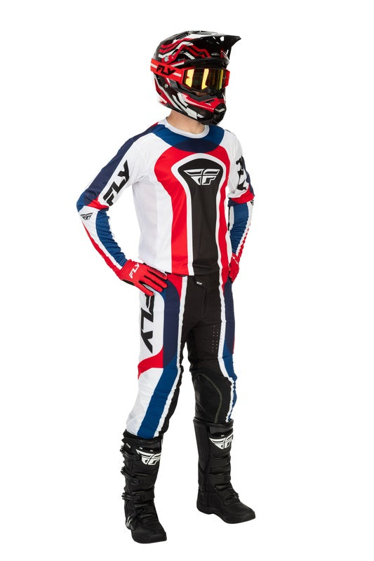 Fly Racing Lite Glory Special Edition Jersey Rot Weiss Blau