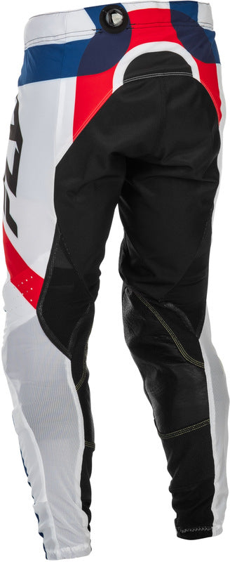 Fly Racing Lite Glory Special Edition Hose Rot Weiss Blau