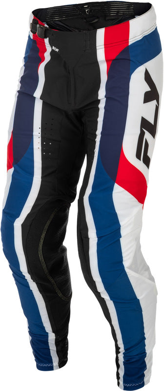 Fly Racing Lite Glory Special Edition Hose Rot Weiss Blau