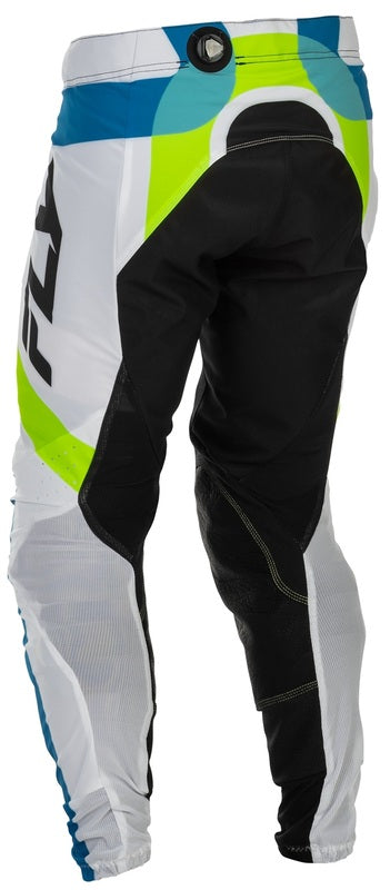 Fly Racing Lite Current L E Hose Weiss Lime Blau
