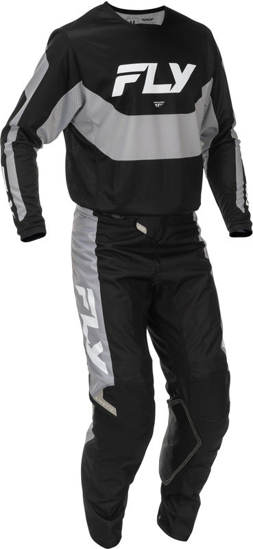 Fly Racing Kinetic Hose Schwarz Grau