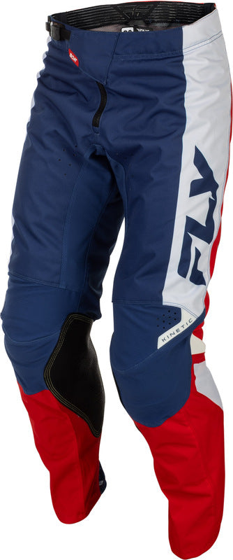 Fly Racing Kinetic Hose Rot Weiss Blau