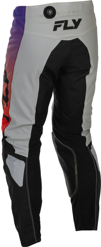 Fly Racing Kinetic Hose Grau Rot Lila Schwarz