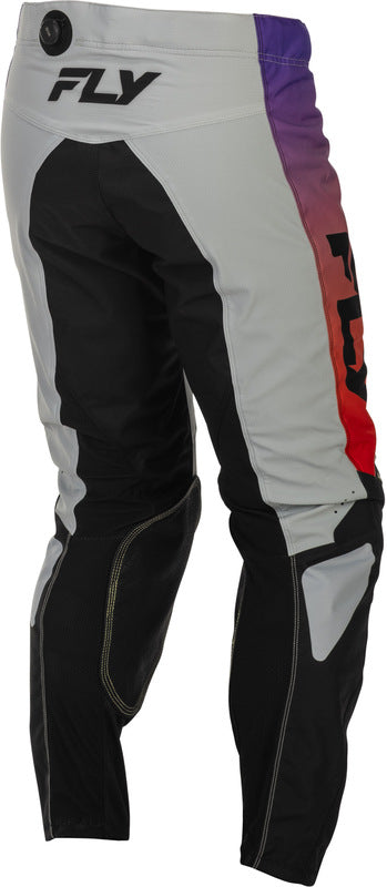 Fly Racing Kinetic Hose Grau Rot Lila Schwarz