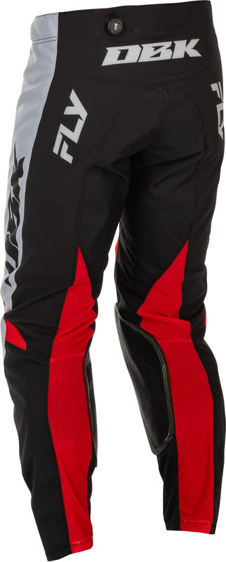 Fly Racing Kinetic Dbk Hose Grau Schwarz Rot
