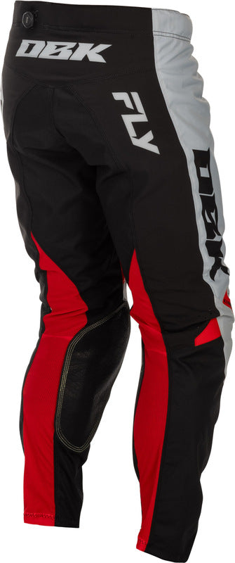 Fly Racing Kinetic Dbk Hose Grau Schwarz Rot