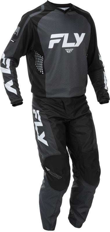 Fly Racing F 16 Jersey Schwarz Weiss