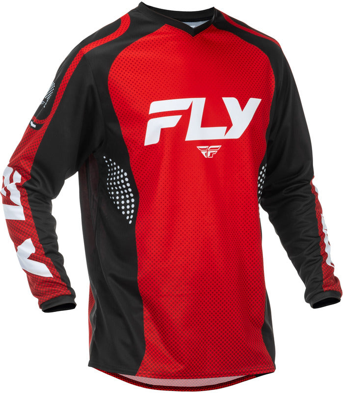 Fly Racing F 16 Jersey Rot Schwarz Weiss