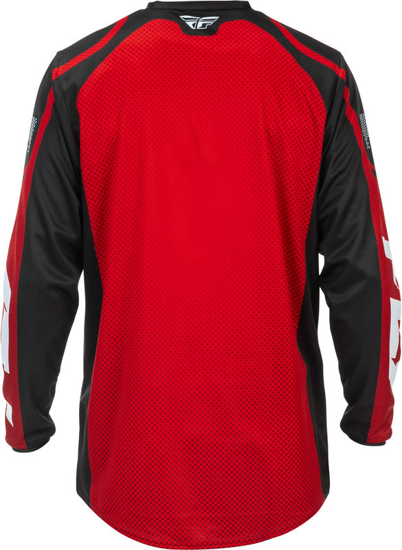 Fly Racing F 16 Jersey Rot Schwarz Weiss