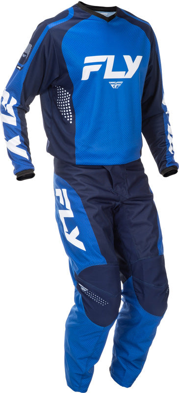 Fly Racing F 16 Jersey Blau Dunkelblau Weiss