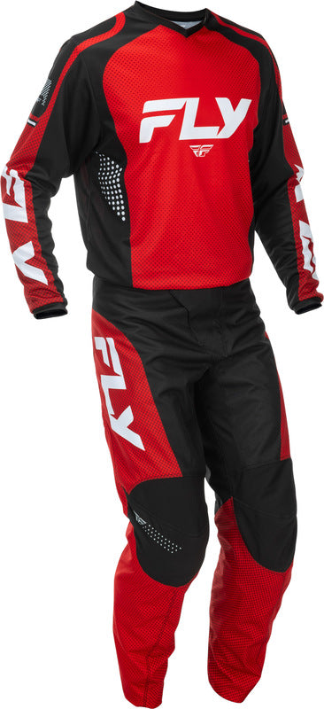 Fly Racing F 16 Hose Rot Schwarz Weiss