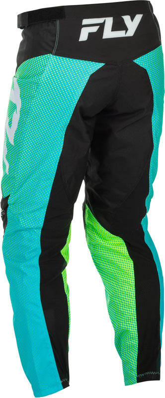 Fly Racing F 16 Hose Aqua Schwarz Weiss