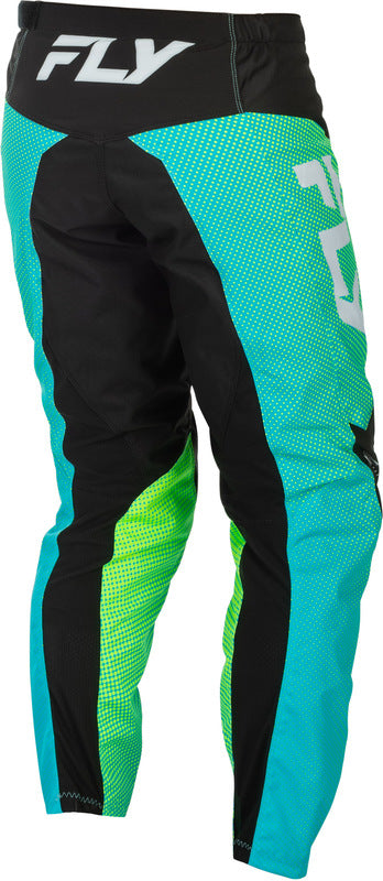 Fly Racing F 16 Hose Aqua Schwarz Weiss