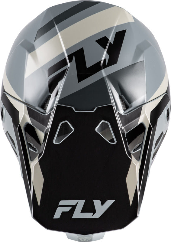 Fly Racing Formula Cp Seal Helm Schwarzgrau