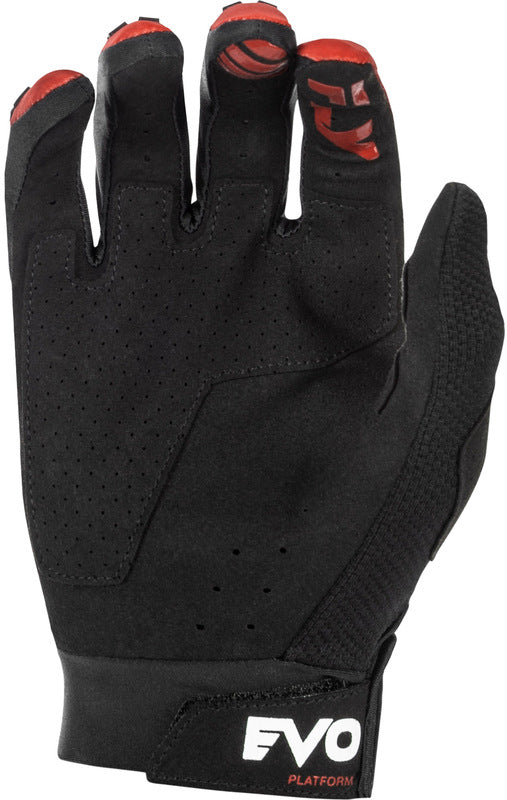 Fly Racing Evolution Dst Handschuhe Rot Schwarz Weiss