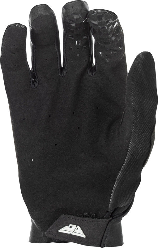 Fly Racing Pro Lite Handschuhe Schwarz Silber