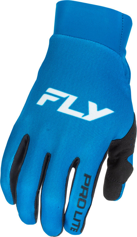 Fly Racing Pro Lite Handschuhe Blau Weiss