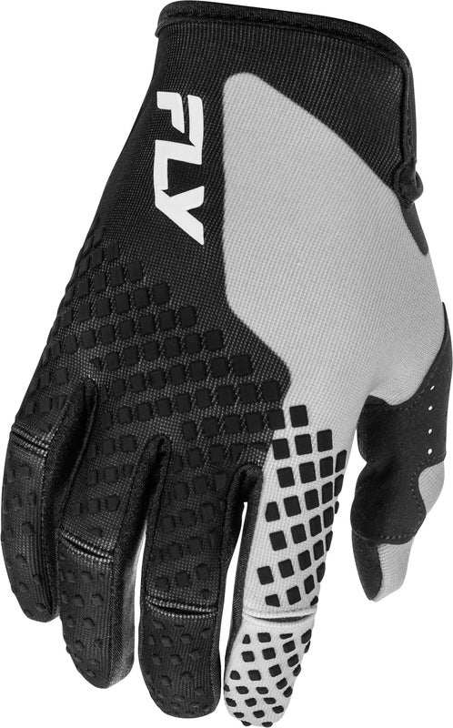 Fly Racing Kinetic Handschuhe Schwarz Grau