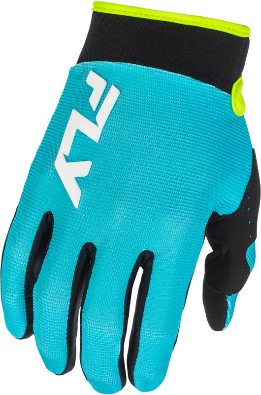 Fly Racing F 16 Handschuhe Aqua Schwarz Weiss