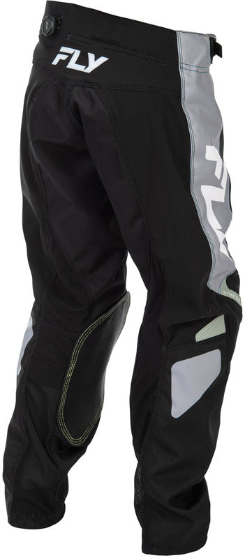 Fly Racing Kinetic Jugendhose Schwarz Grau