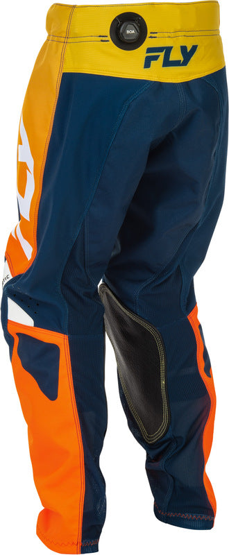Fly Racing Kinetic Jugendhose Navy Orange