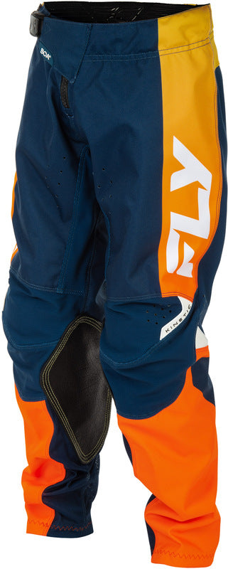 Fly Racing Kinetic Jugendhose Navy Orange