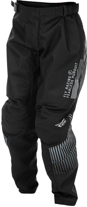 Fly Racing F 16 Jugendhose Schwarz Weiss