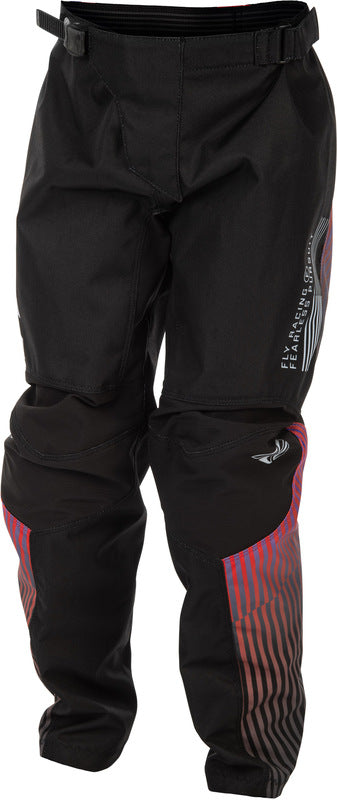 Fly Racing F 16 Jugendhose Schwarz Rot Lila