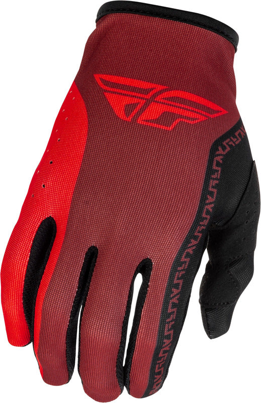 Fly Racing Lite Youth Handschuhe Rot Schwarz
