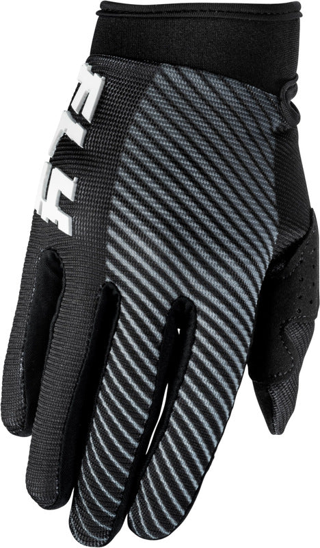 Fly Racing F 16 Youth Handschuhe Weiss Schwarz Weiss