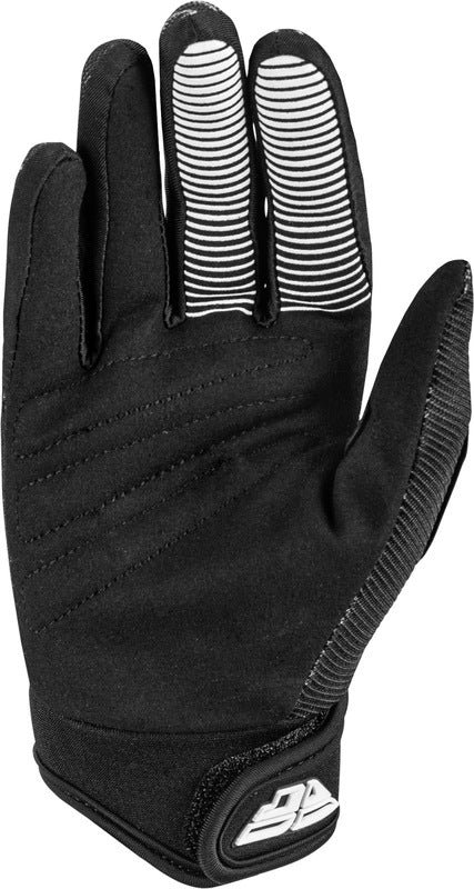 Fly Racing F 16 Youth Handschuhe Weiss Schwarz Weiss