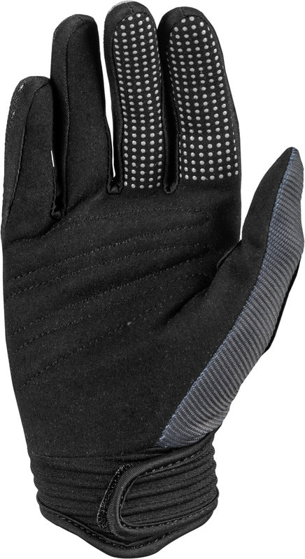 Fly Racing F 16 Youth Handschuhe Grau Schwarz Weiss