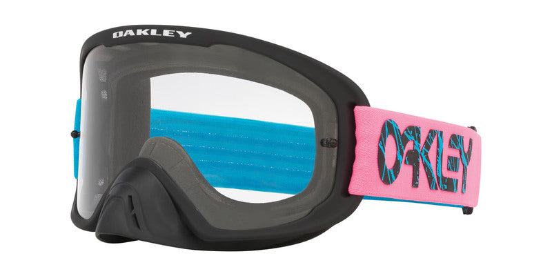 OAKLEY O-Frame 2.0 Pro MX Heritage Brille - 2 Stroke blau rosa Klar Glas