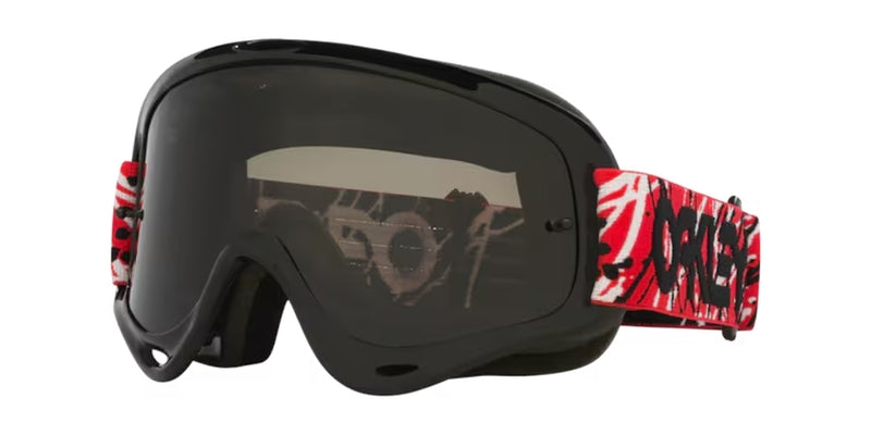 OAKLEY O-Frame MX Heritage Brille - rot Eddie dunkelgrau Glas