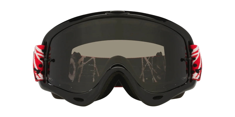 OAKLEY O-Frame MX Heritage Brille - rot Eddie dunkelgrau Glas