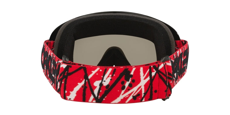 OAKLEY O-Frame MX Heritage Brille - rot Eddie dunkelgrau Glas