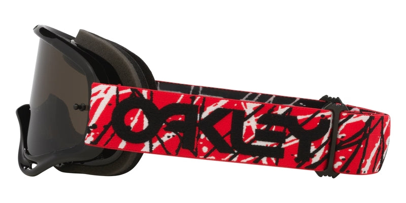 OAKLEY O-Frame MX Heritage Brille - rot Eddie dunkelgrau Glas