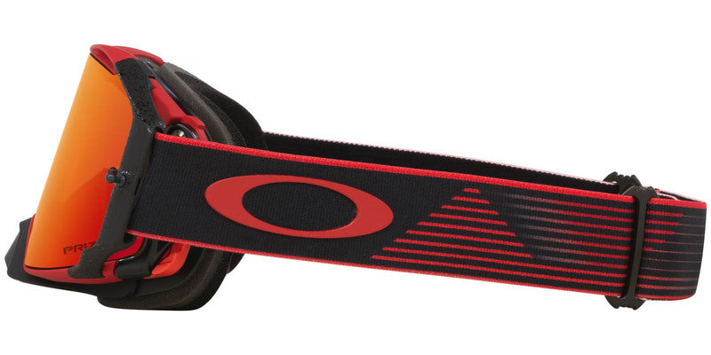 OAKLEY Airbrake MX Brille - rot Motion Prizm MX Torch Iridium Glas