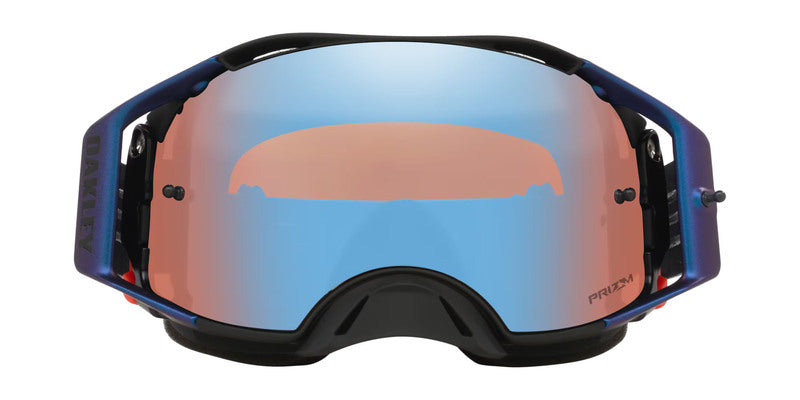 OAKLEY Airbrake MX Brille - grau Strike Prizm MX Sapphire Iridium Glas